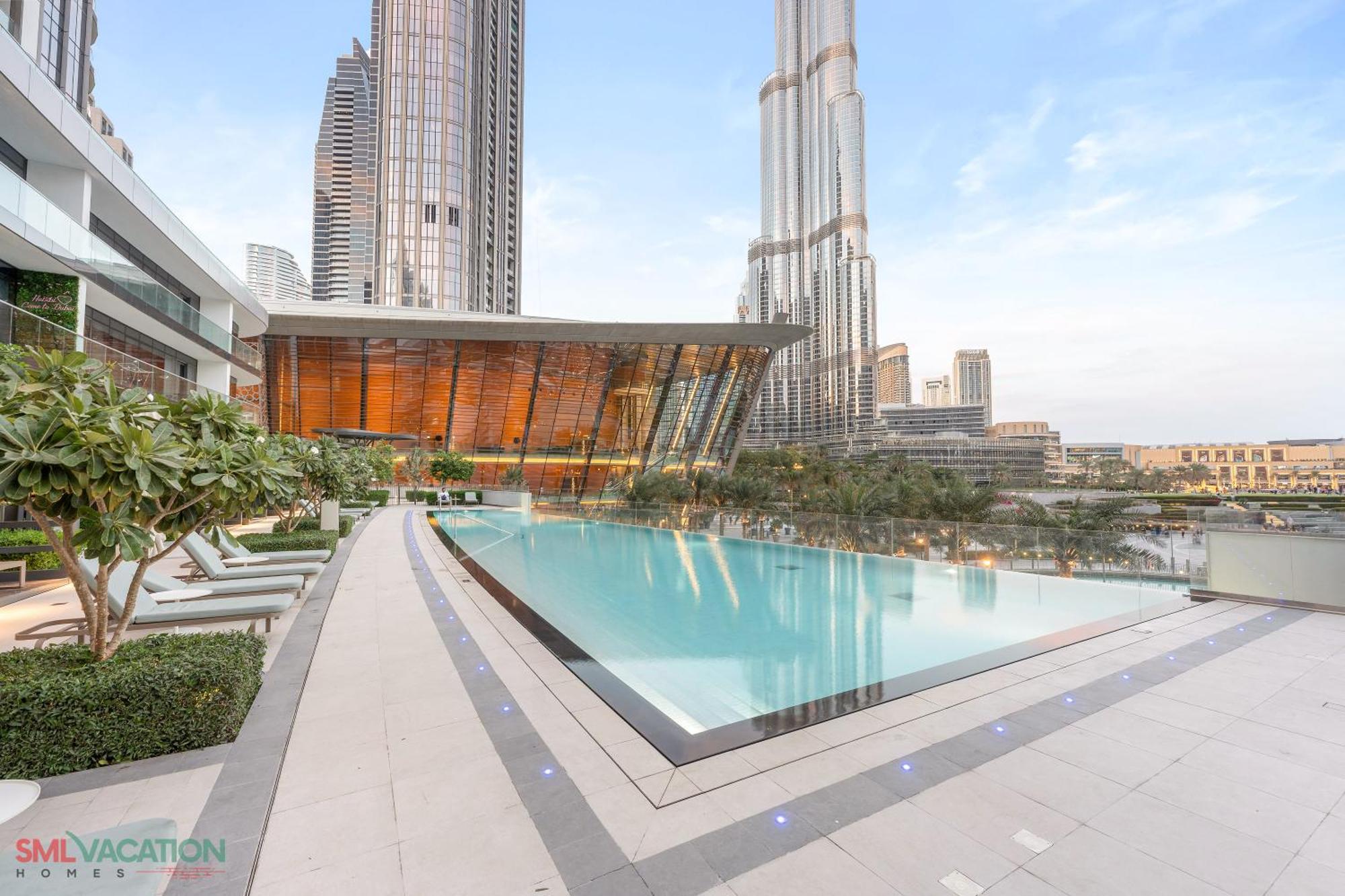 Sml Vacation Homes - Sky High Apartments With Burj Khalifa And Dubai Fountain Views At Grande Signature, Downtown ดูไบ ภายนอก รูปภาพ
