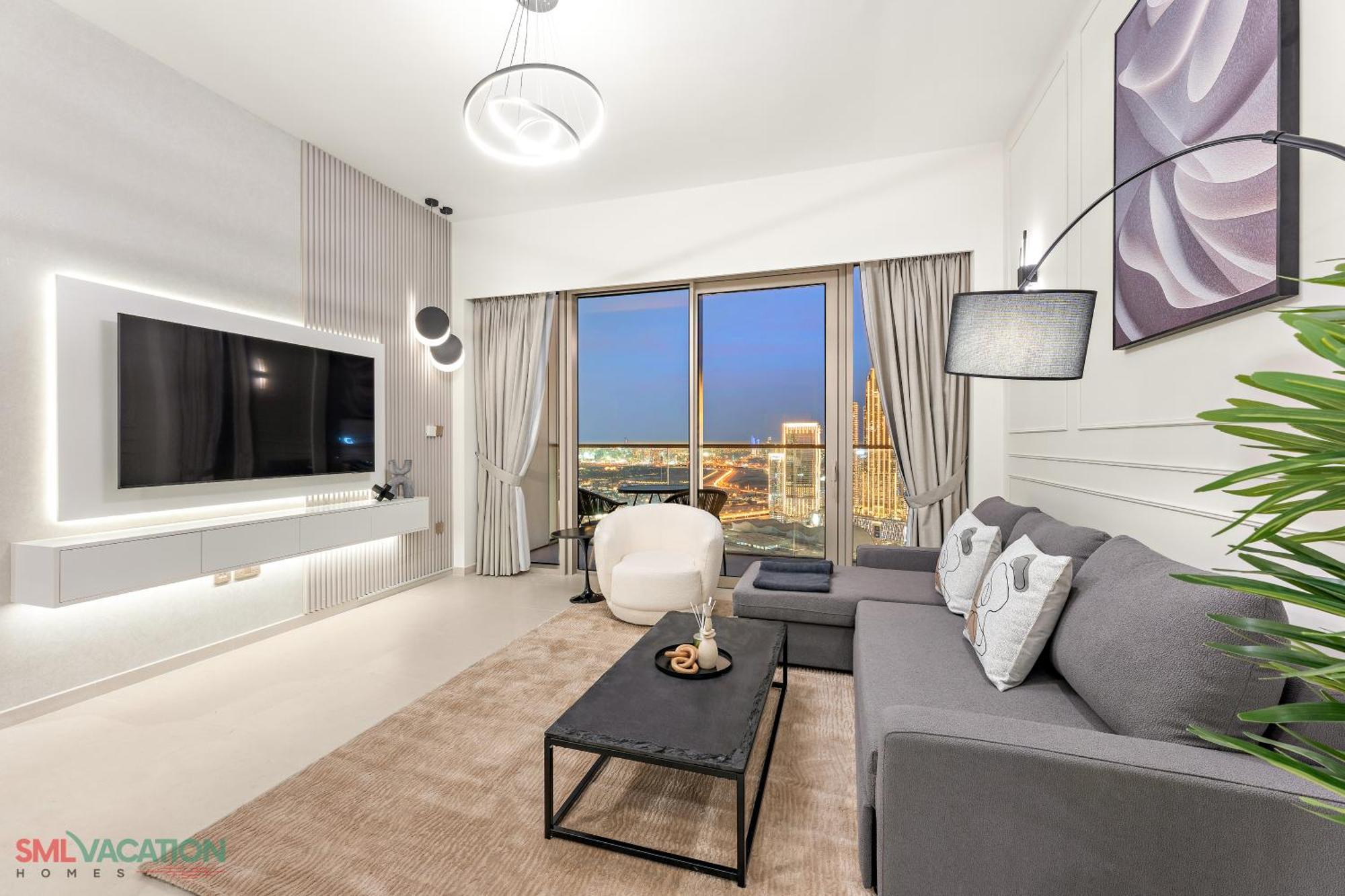 Sml Vacation Homes - Sky High Apartments With Burj Khalifa And Dubai Fountain Views At Grande Signature, Downtown ดูไบ ภายนอก รูปภาพ