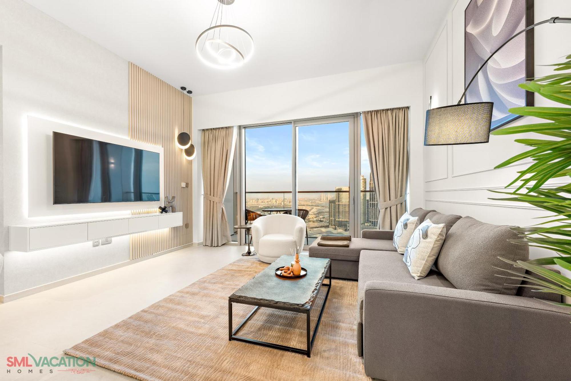 Sml Vacation Homes - Sky High Apartments With Burj Khalifa And Dubai Fountain Views At Grande Signature, Downtown ดูไบ ภายนอก รูปภาพ