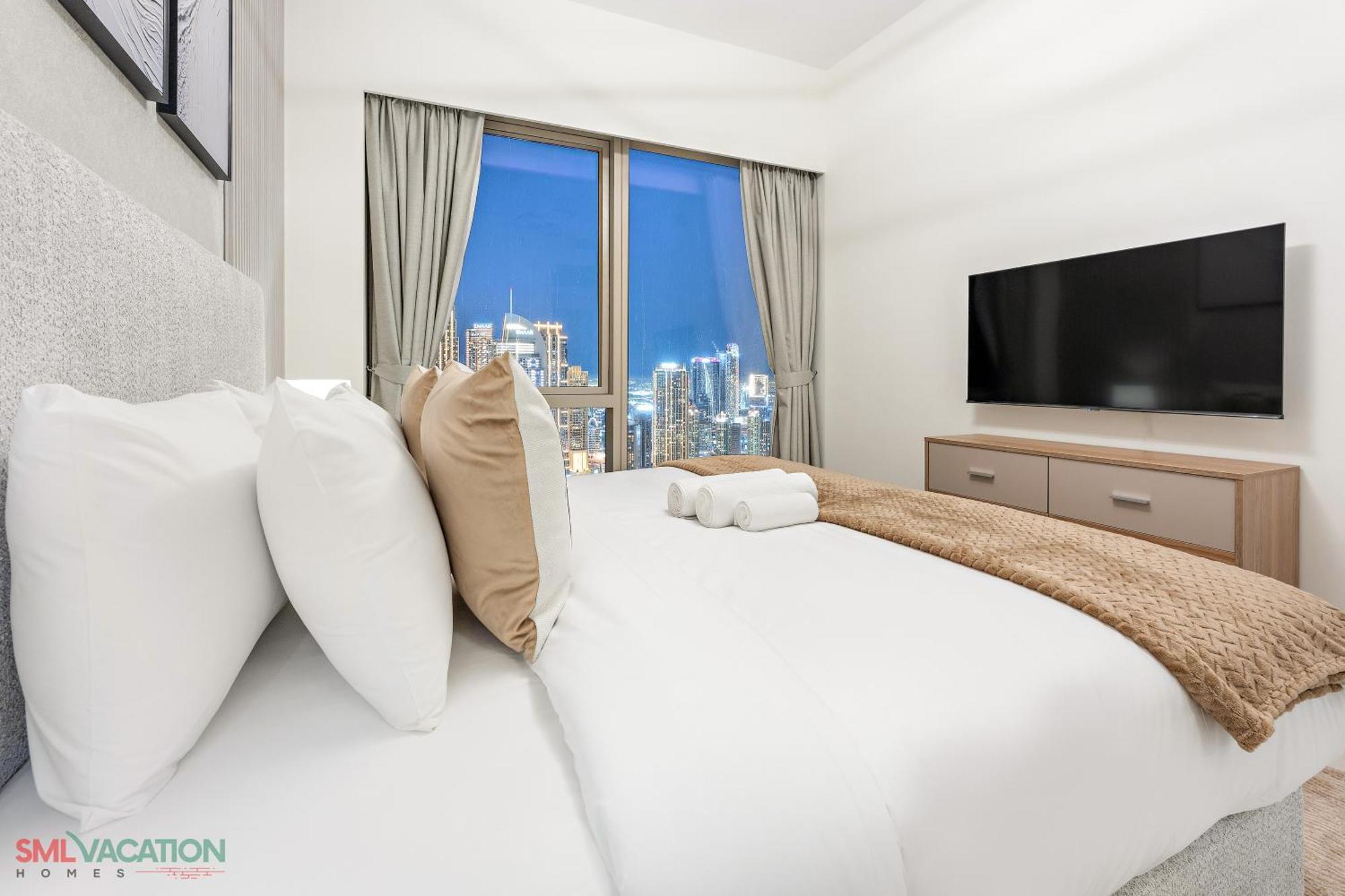 Sml Vacation Homes - Sky High Apartments With Burj Khalifa And Dubai Fountain Views At Grande Signature, Downtown ดูไบ ภายนอก รูปภาพ