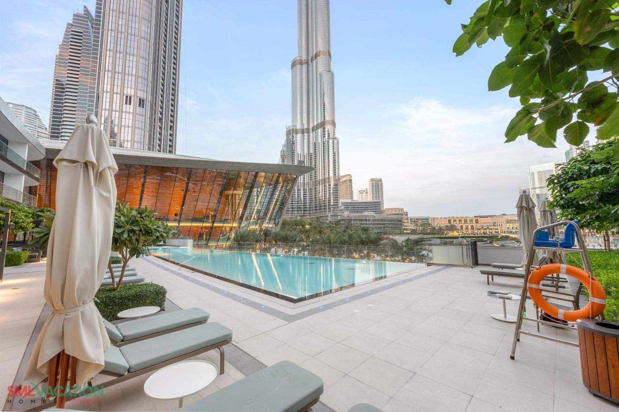 Sml Vacation Homes - Sky High Apartments With Burj Khalifa And Dubai Fountain Views At Grande Signature, Downtown ดูไบ ภายนอก รูปภาพ