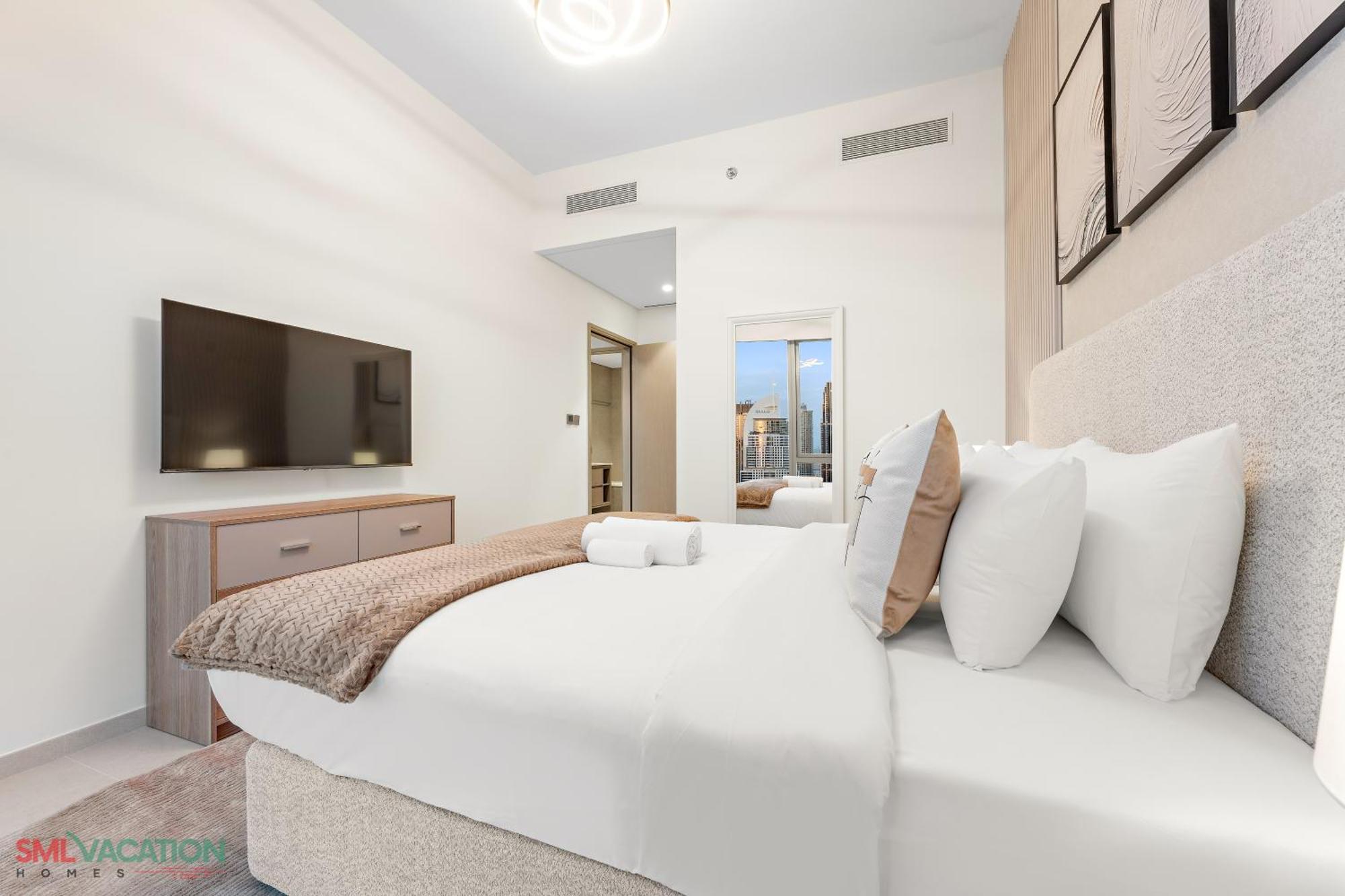 Sml Vacation Homes - Sky High Apartments With Burj Khalifa And Dubai Fountain Views At Grande Signature, Downtown ดูไบ ภายนอก รูปภาพ