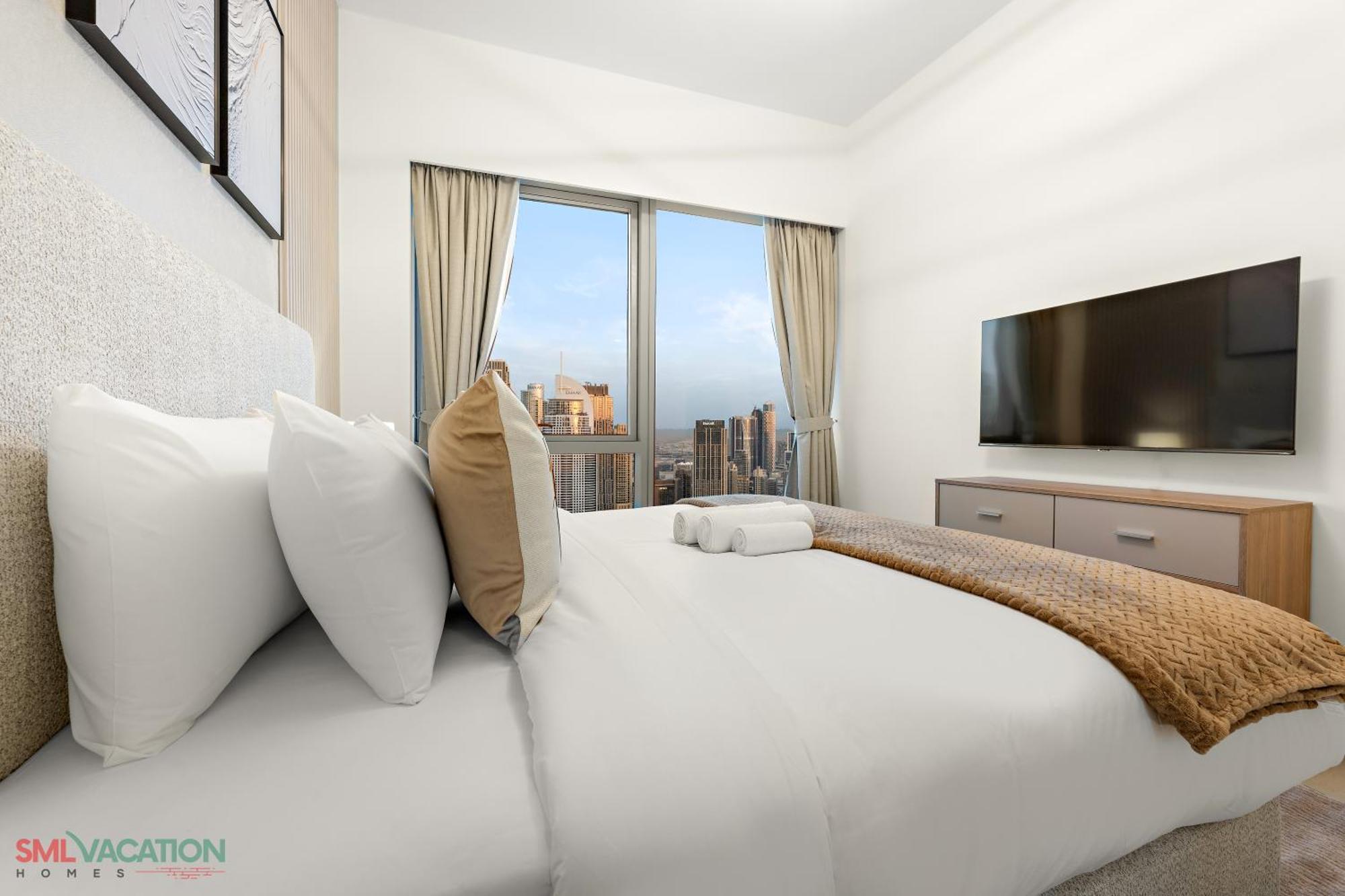 Sml Vacation Homes - Sky High Apartments With Burj Khalifa And Dubai Fountain Views At Grande Signature, Downtown ดูไบ ภายนอก รูปภาพ