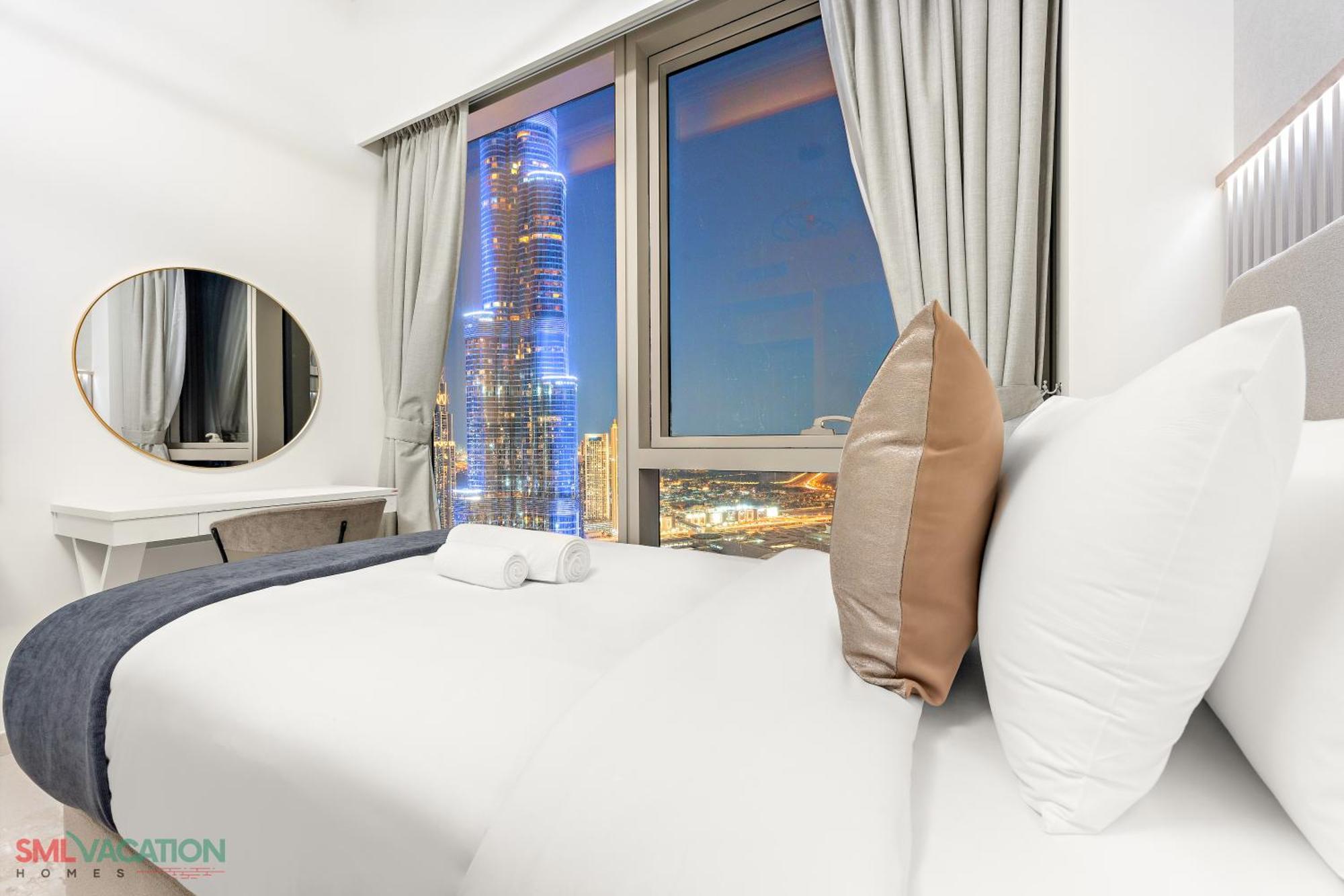 Sml Vacation Homes - Sky High Apartments With Burj Khalifa And Dubai Fountain Views At Grande Signature, Downtown ดูไบ ภายนอก รูปภาพ