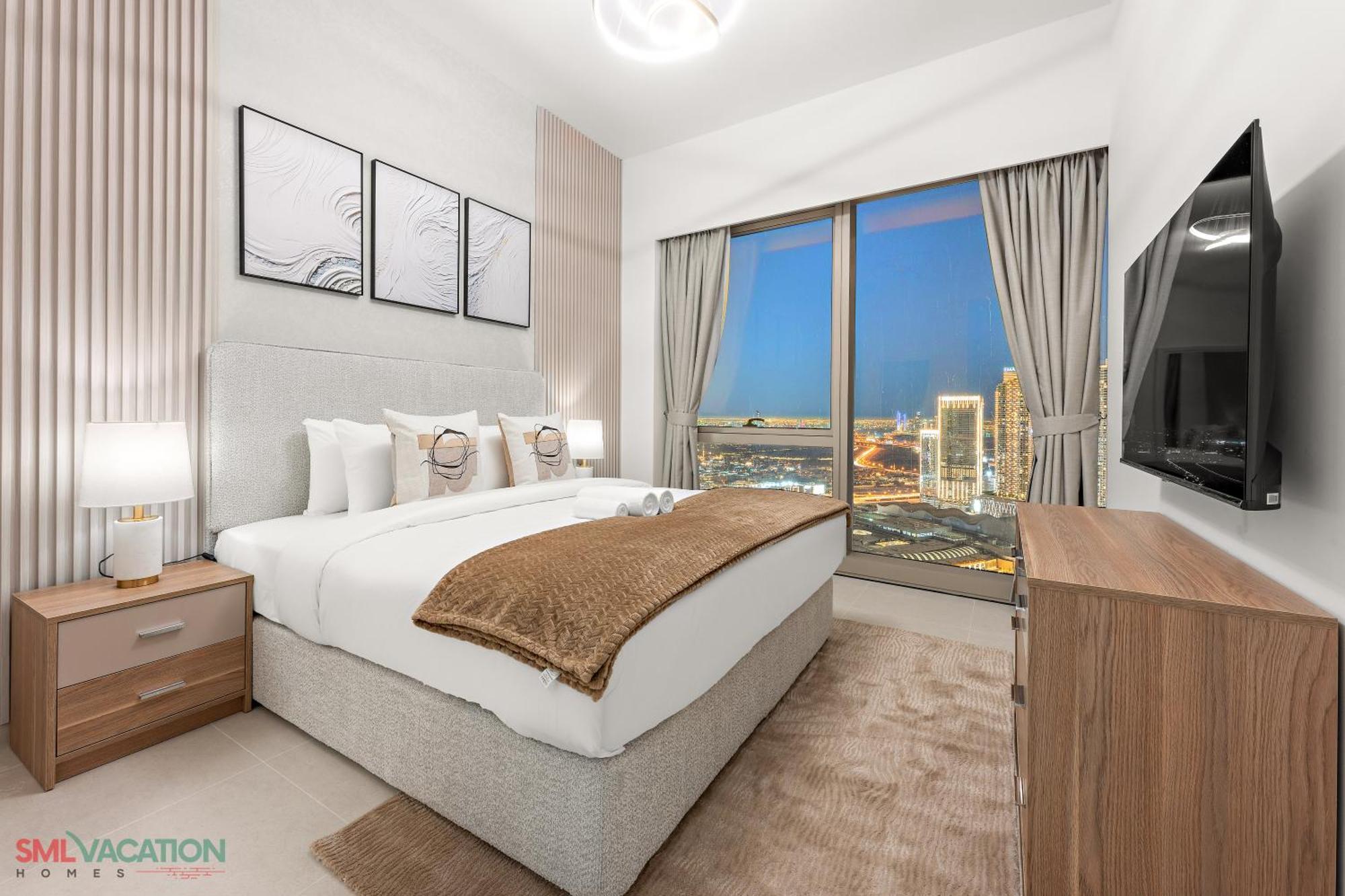 Sml Vacation Homes - Sky High Apartments With Burj Khalifa And Dubai Fountain Views At Grande Signature, Downtown ดูไบ ภายนอก รูปภาพ