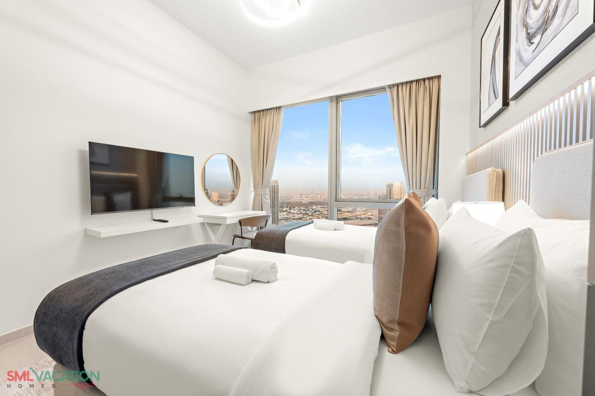Sml Vacation Homes - Sky High Apartments With Burj Khalifa And Dubai Fountain Views At Grande Signature, Downtown ดูไบ ภายนอก รูปภาพ